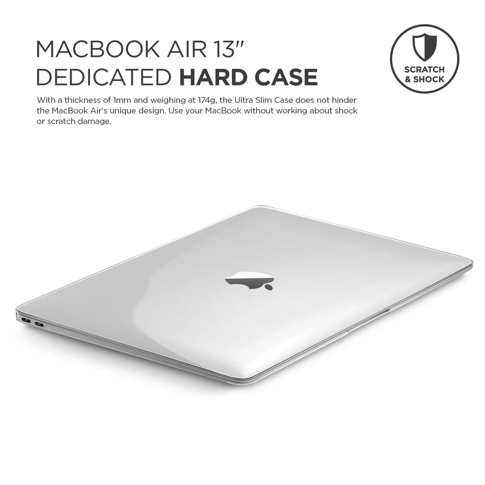 Ultra Slim Hard Case Macbook Air 13 Version Clear Elago