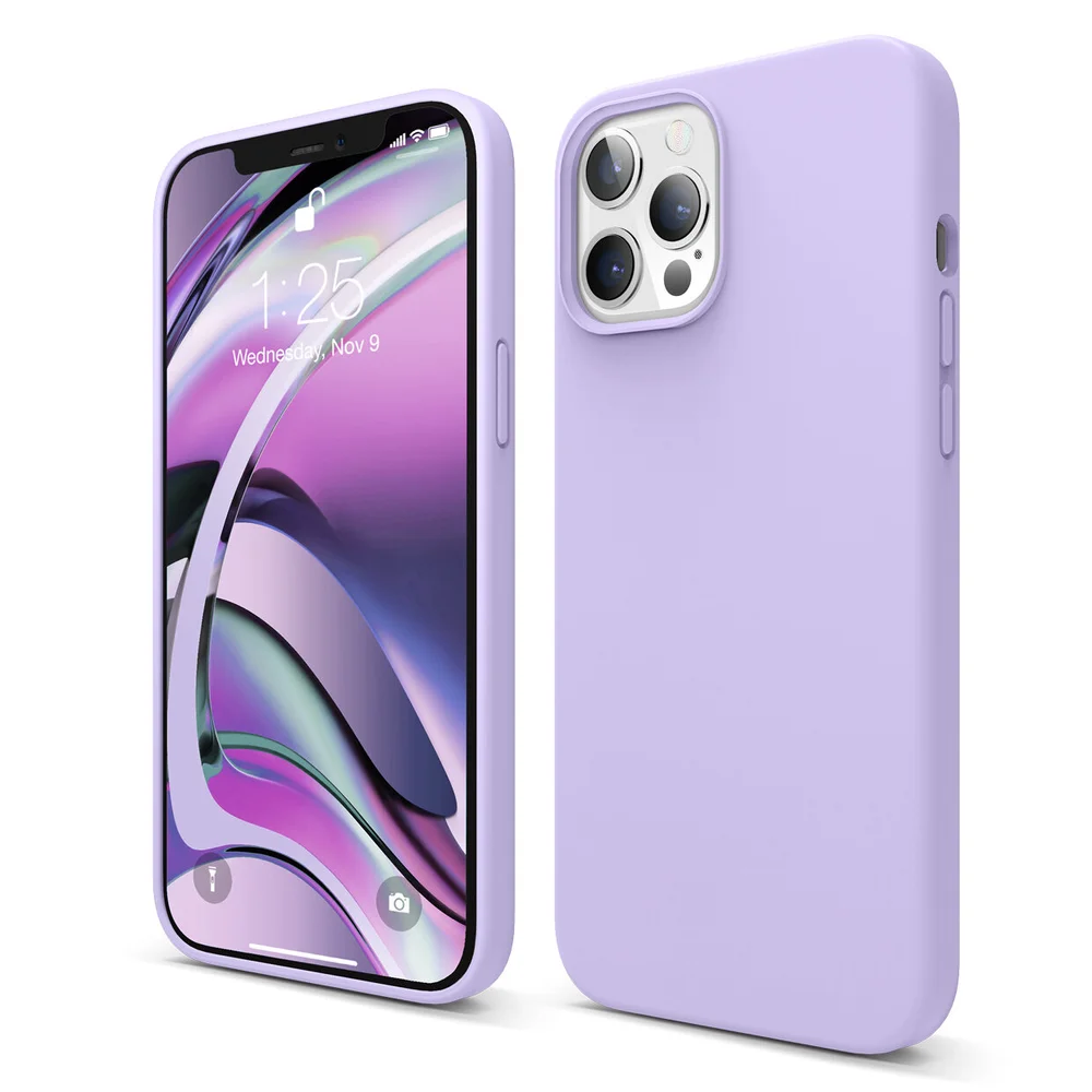 Iphone 12 Pro Max 6 7 Premium Silicone Case Lavender Elago