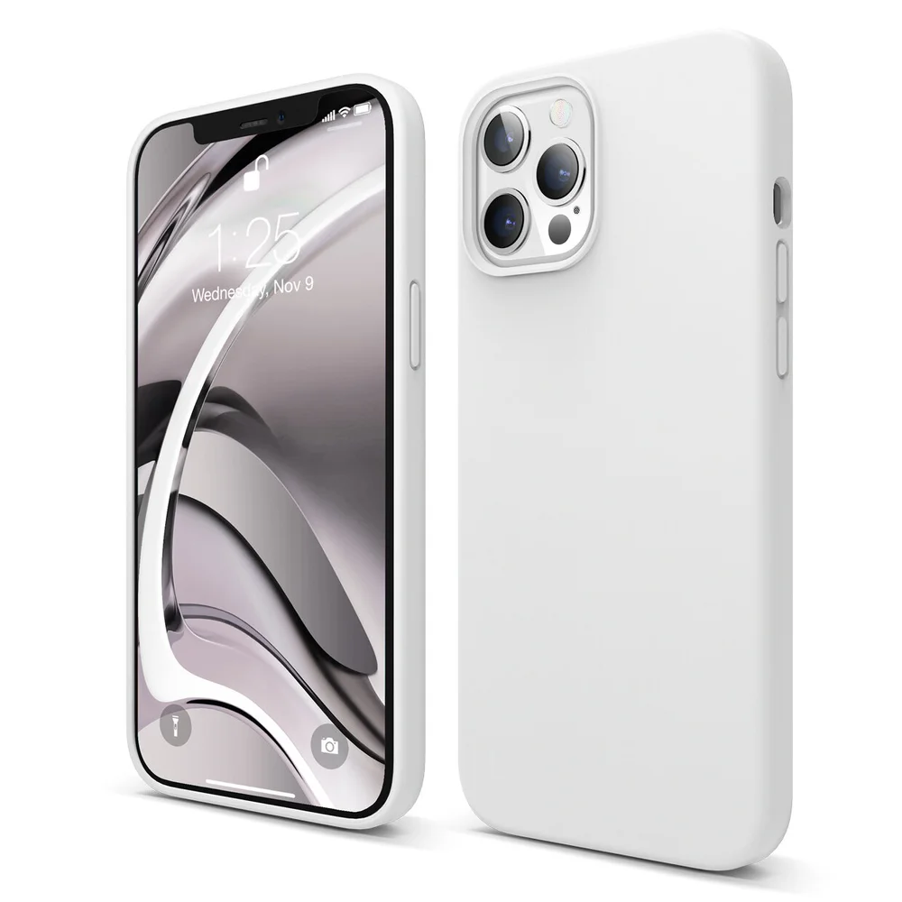 Iphone 12 Pro Max 6 7 Premium Silicone Case White Elago