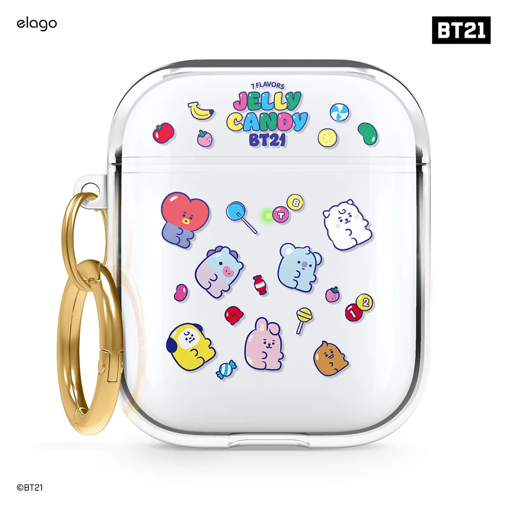 Bt21 I Elago Airpods 1 2 Clear Case 8 Styles Elago Bt21 I Elago Airpods 1 2 Clear Case 8 Styles Elago