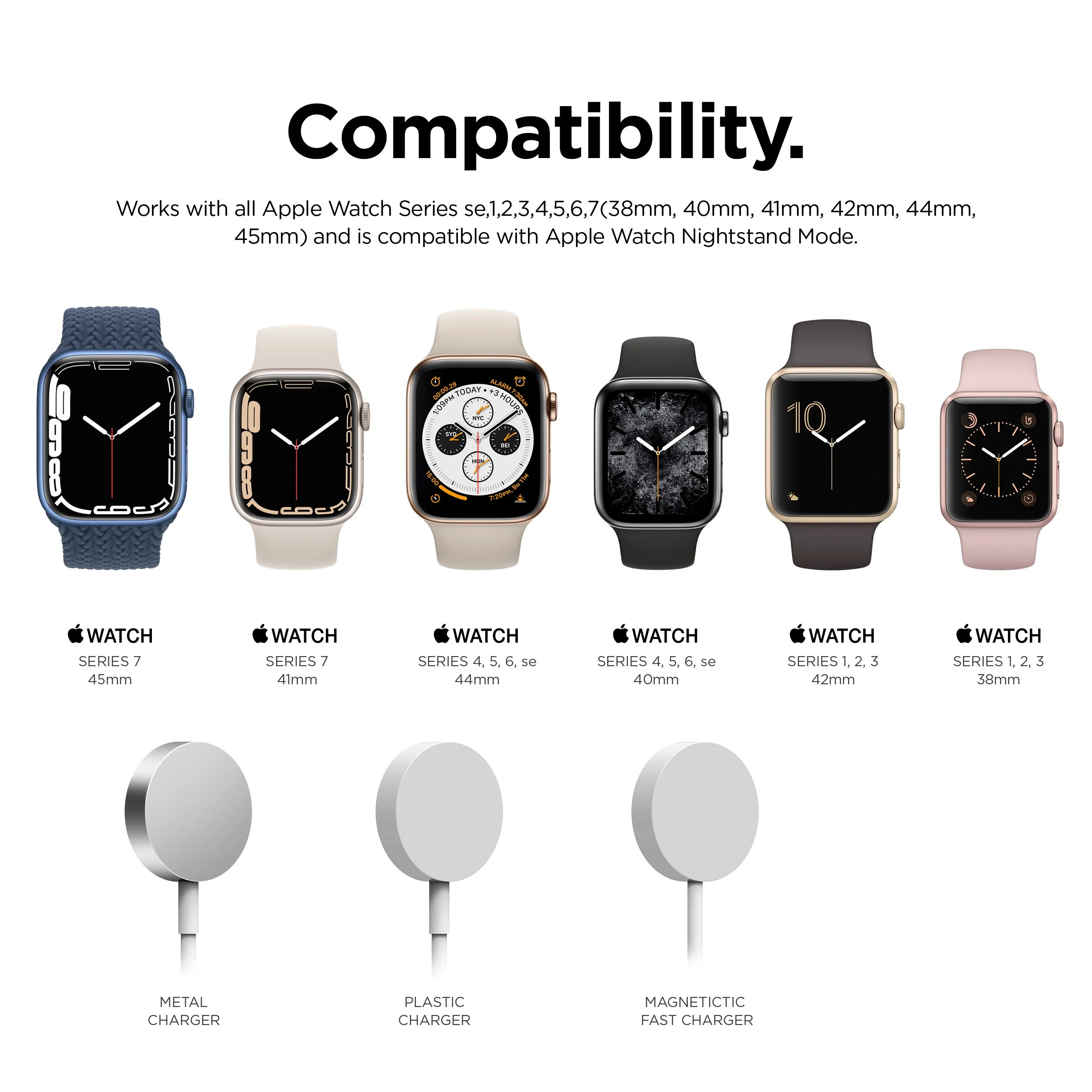 W2 Stand for Apple Watch - Black — elago