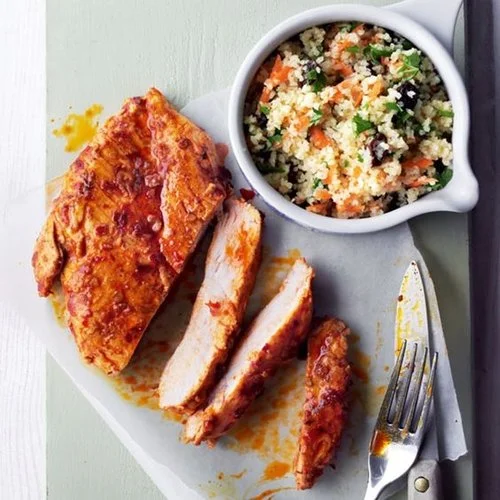 Bulger Wheat & Harissa Chicken 