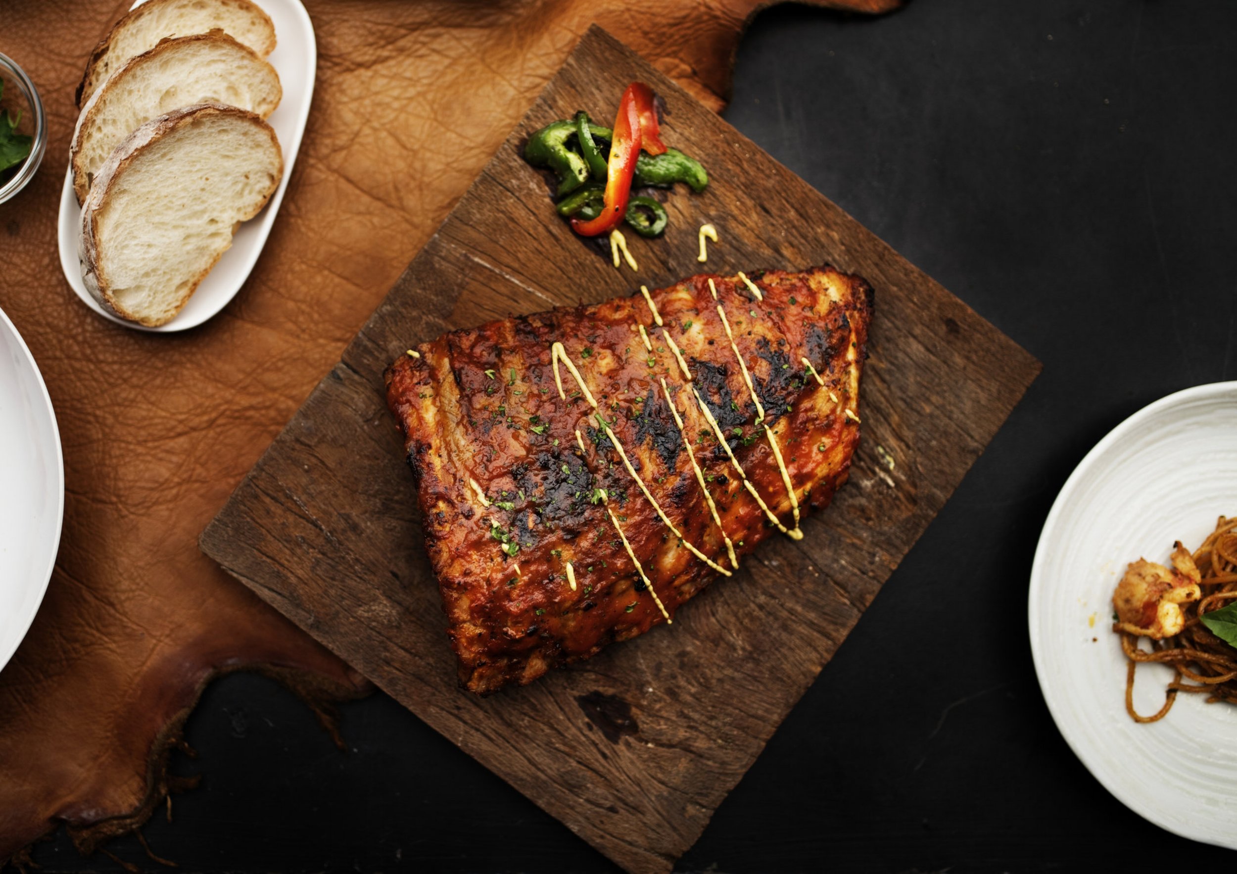 Seabass, Aioli, Samphire and Mash