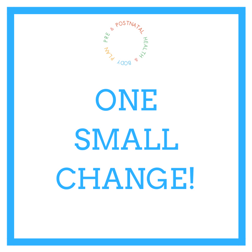 One Small Change