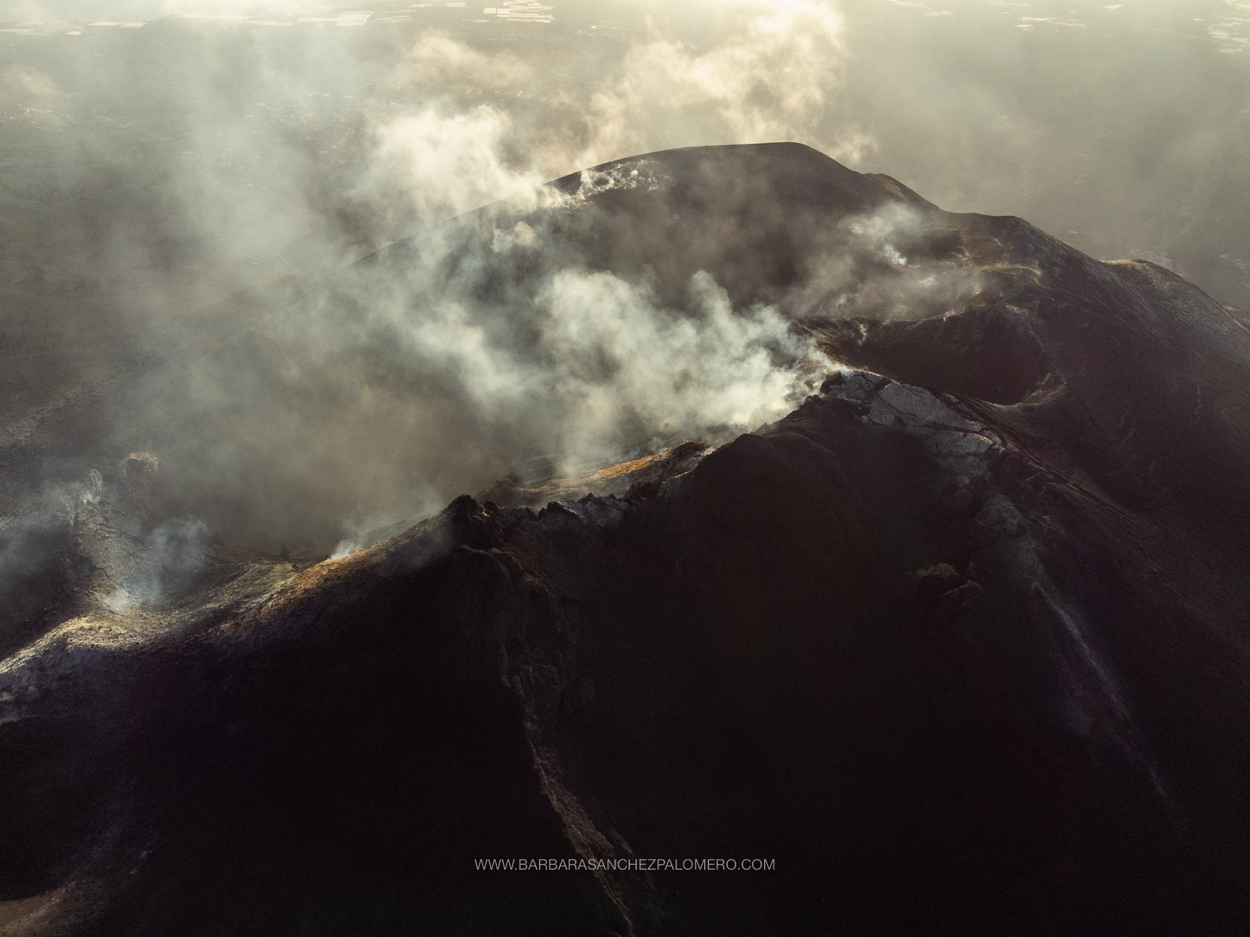 One year after the eruption