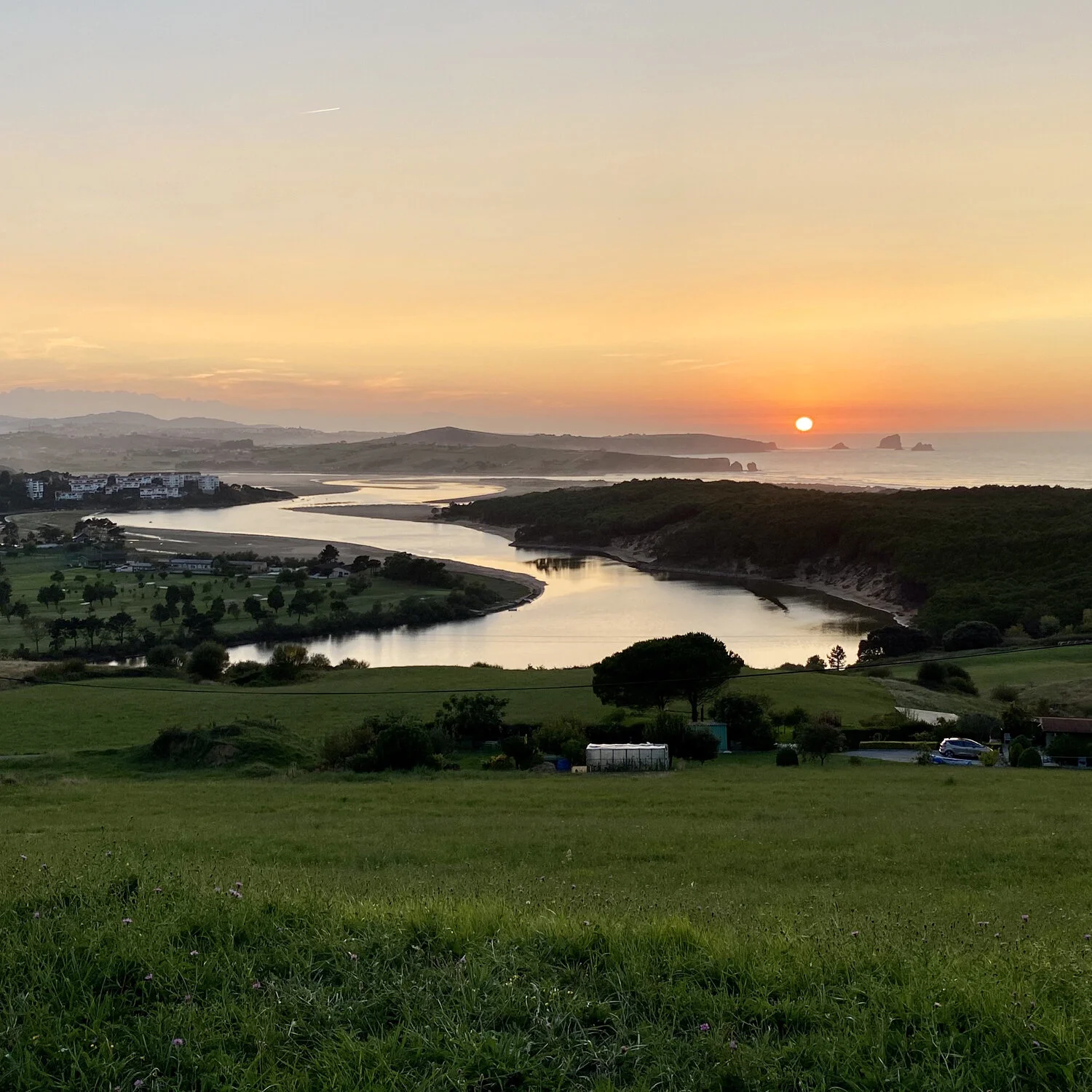 Atardecer en Liencres.