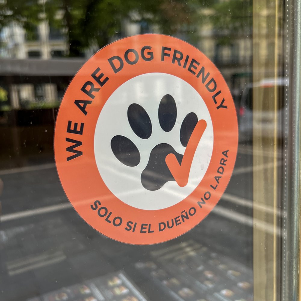 Butchers Pamplona es pet friendly.