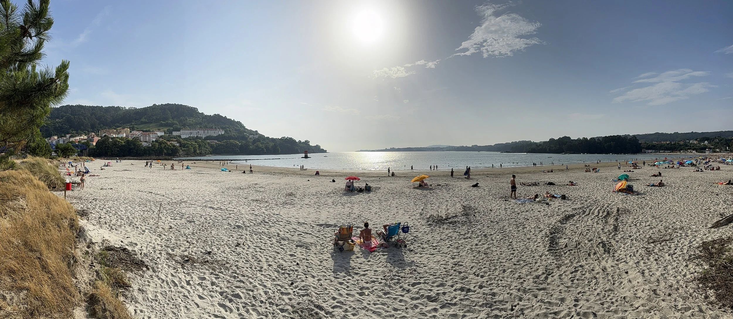 Playa de Cabañas, en A Coruña.