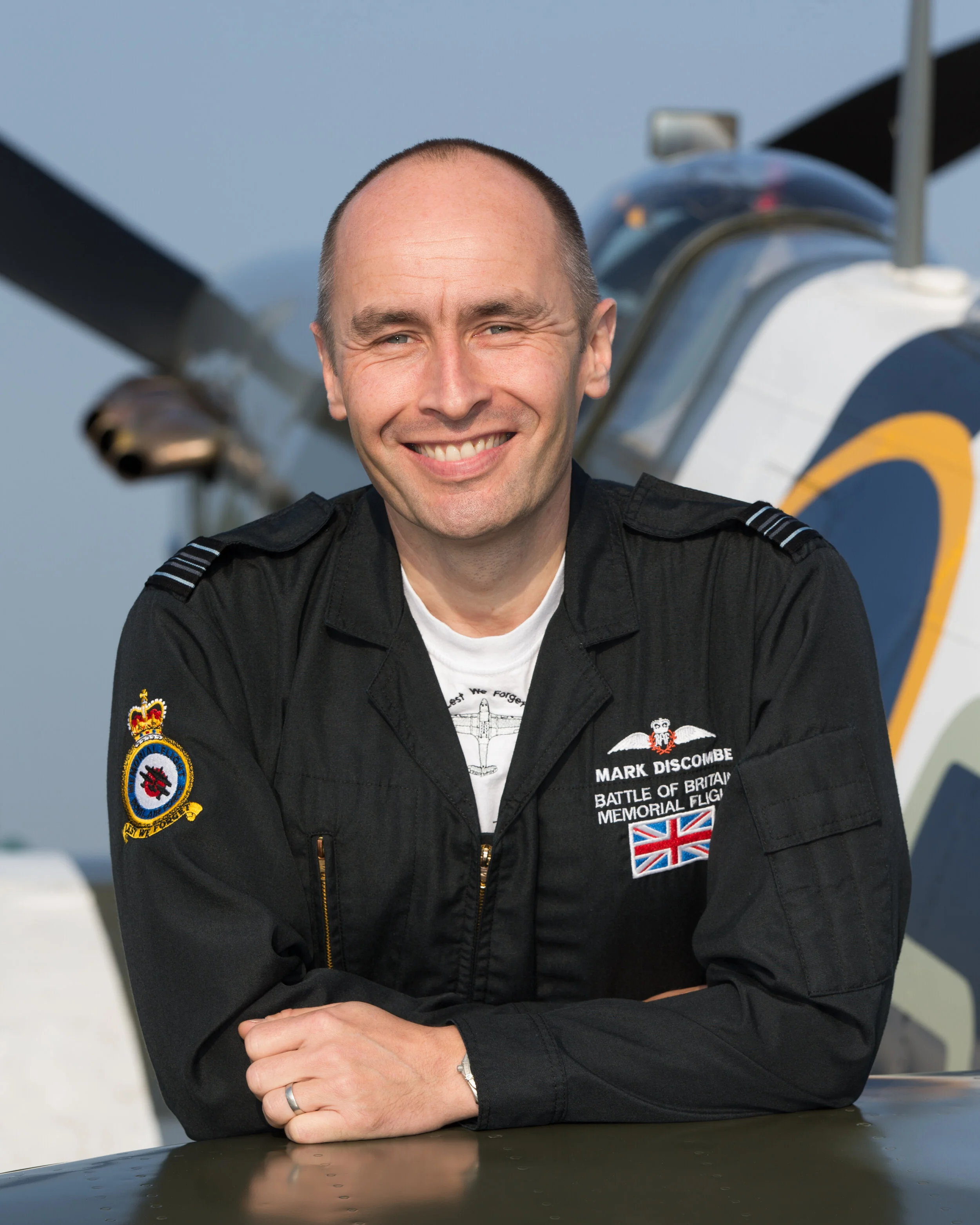 Inspire-ability with the Battle of Britain Memorial Flight Commanding Officer Sqn Ldr Discombe