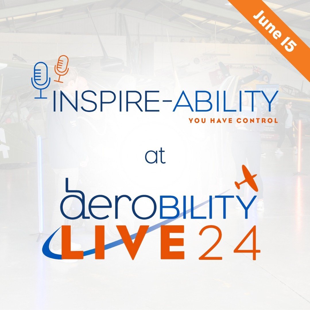 Exciting announcement about Aerobility Live, our thrilling blend of online and live spectacle which takes place on Saturday, the 15th of June!

We're thrilled to share that Inspire-Ability will be making an appearance at Aerobility Live, in the form 