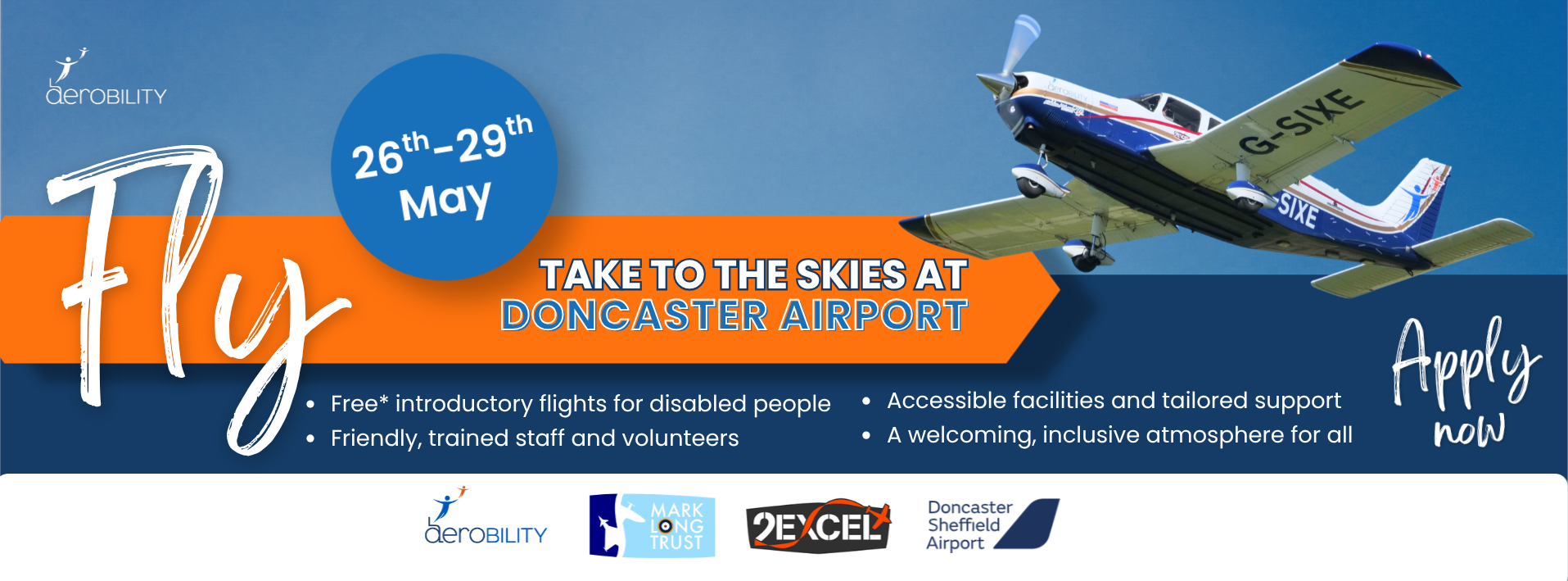 Disabled people to take to the skies from Doncaster Sheffield Airport ...