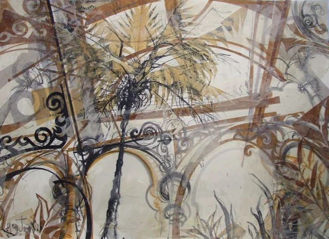 Palm in the Old Glasshouse