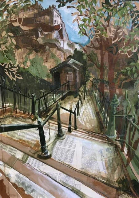 Steps to the Castle
