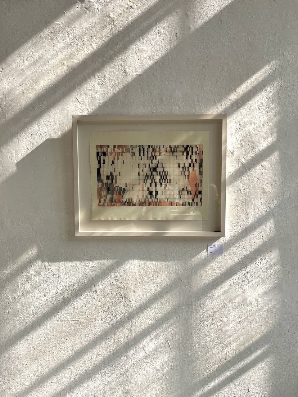  framed artwork in fringe exhibition at Patriothall gallery 