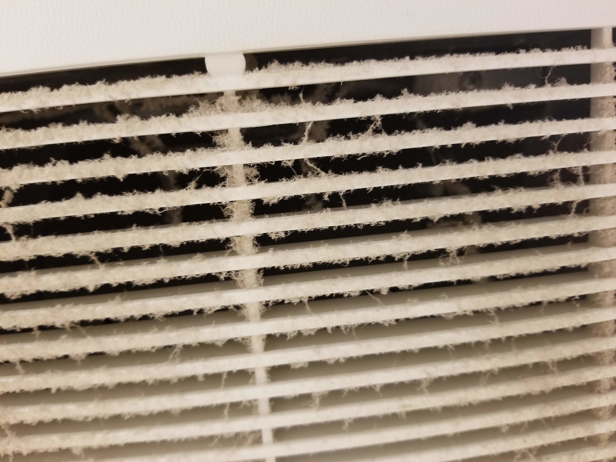 Fan extractor in bathroom