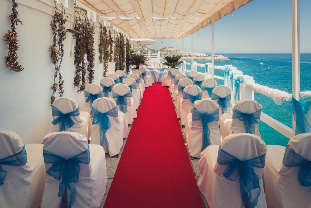wedding at the Caleta Hotel Gibraltar