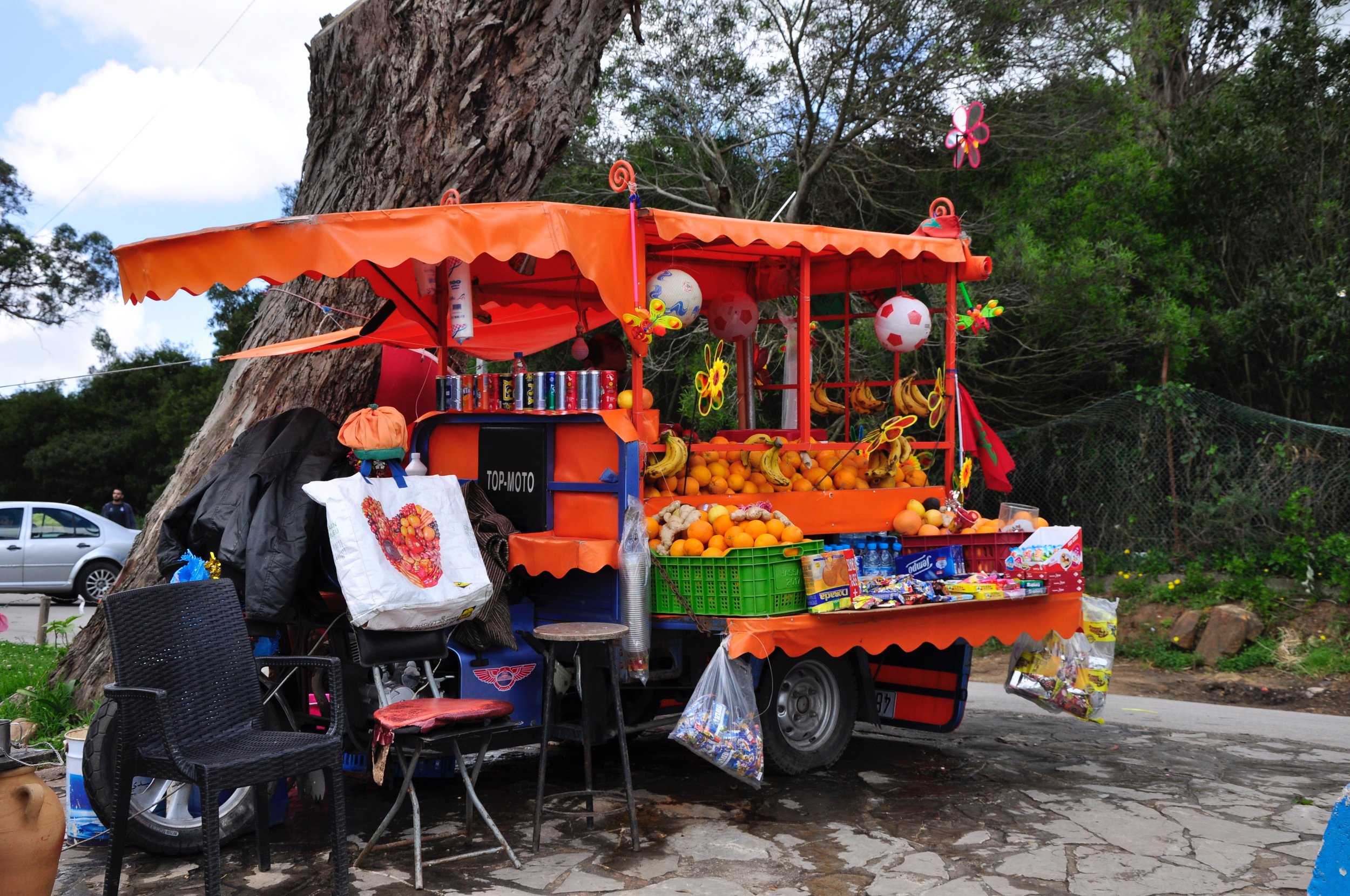 Don't forget to try the fresh tangerine juice!