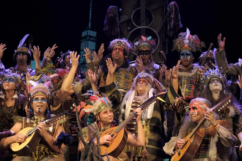 Choirs go mob-handed
