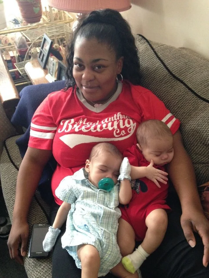 Ashley Crawford and twin boys - Healthier Moms and Babies