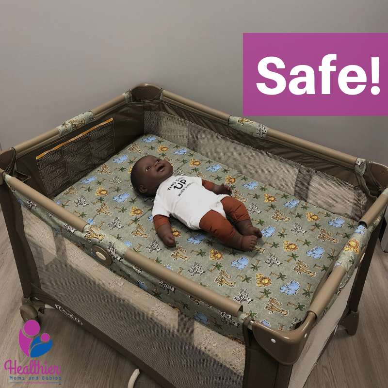 mattress for pack and play safe