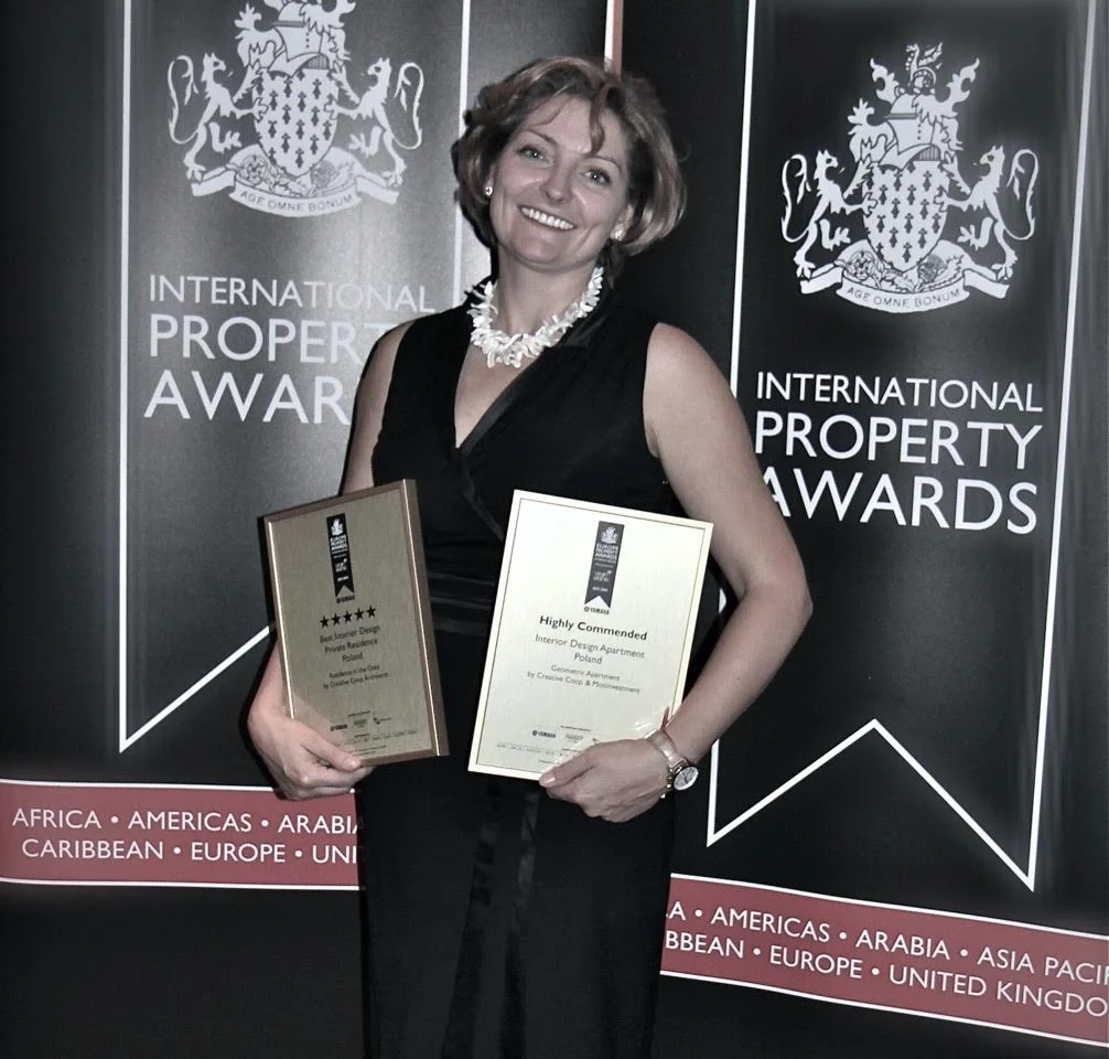 EUROPEAN PROPERTY AWARDS: SUPREME LAURELS FOR DOMINIKA J. ROSTOCKA