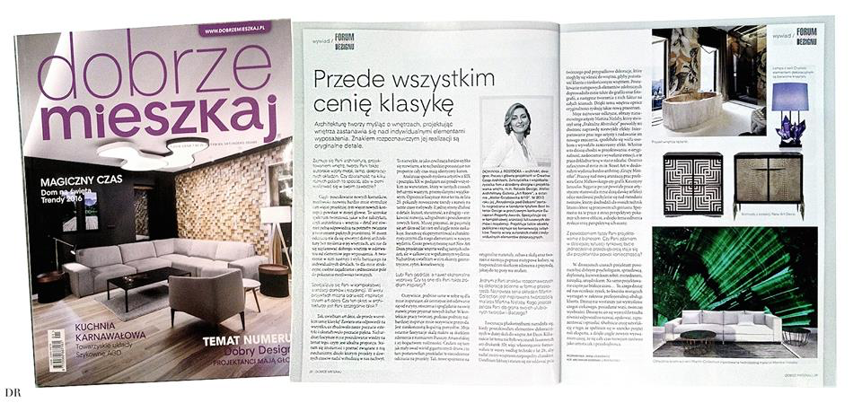 INTERVIEW FOR 'LIVE WELL'