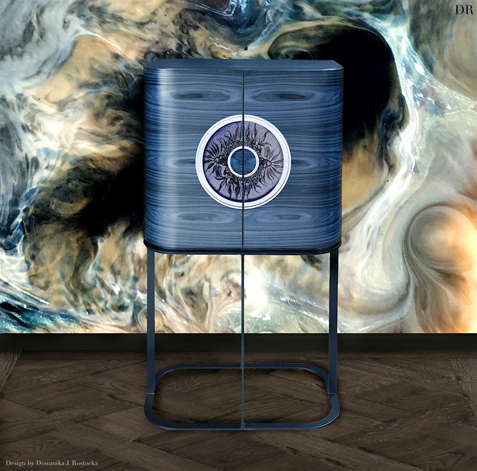 NEW ART DECO CABINET