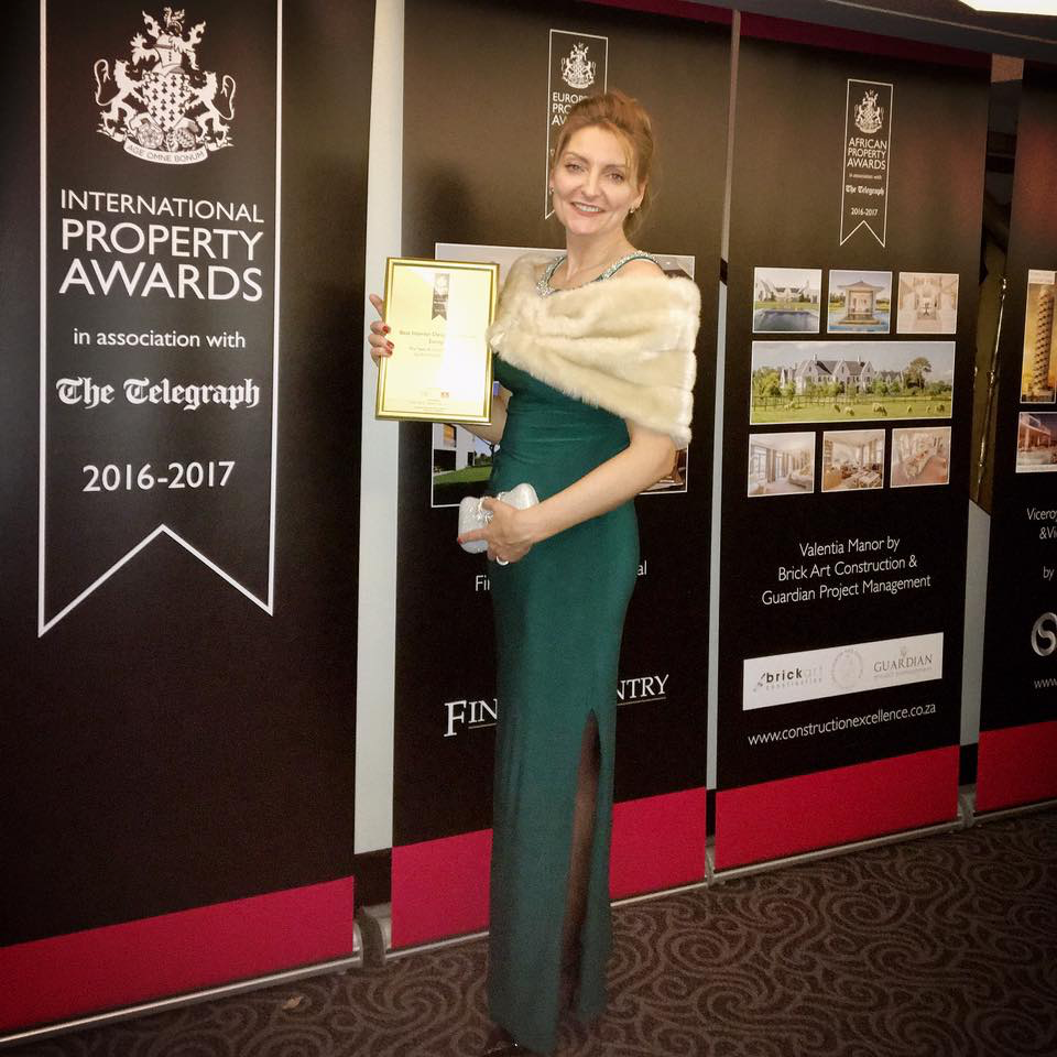 INTERNATIONAL PROPERTY AWARDS 2017 APARTMENT NEW ART DECO - THE BEST INTERIOR DESIGN IN EUROPE!