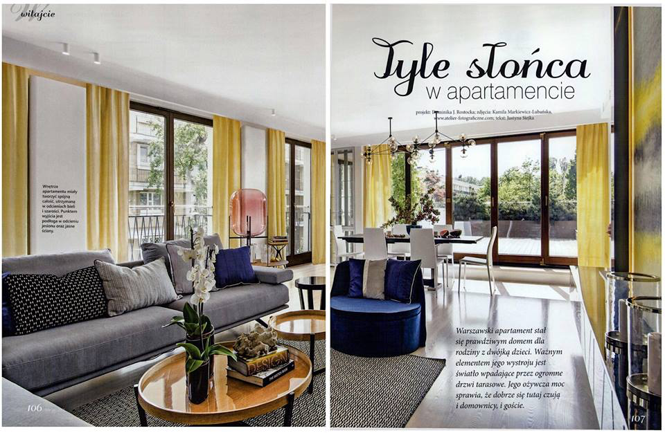 PUBLICATION IN „CZAS NA WNĘTRZE” MAGAZINE