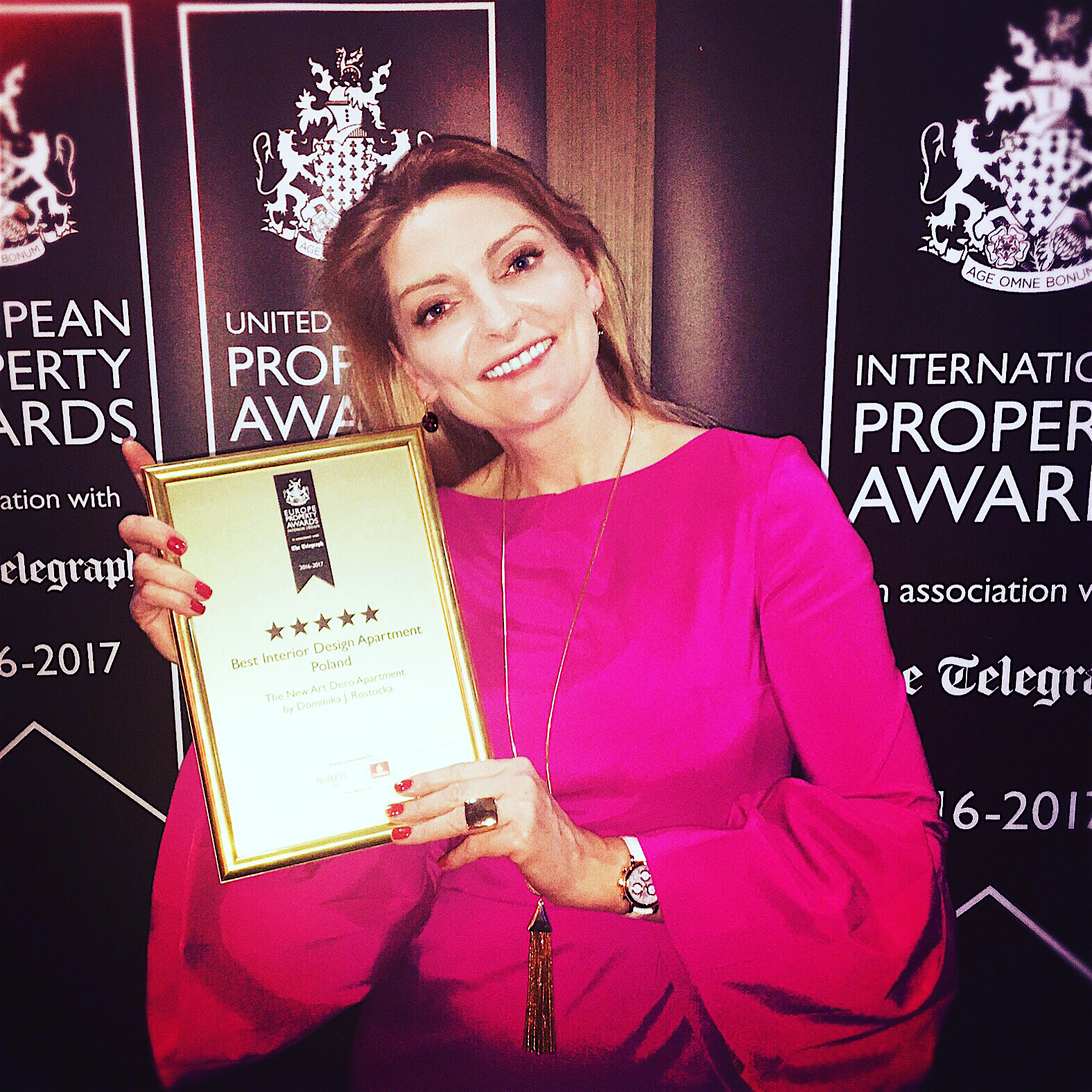 EUROPEAN PROPERTY AWARDS: SUPREME LAURELS FOR DOMINIKA J. ROSTOCKA’S STUDIO