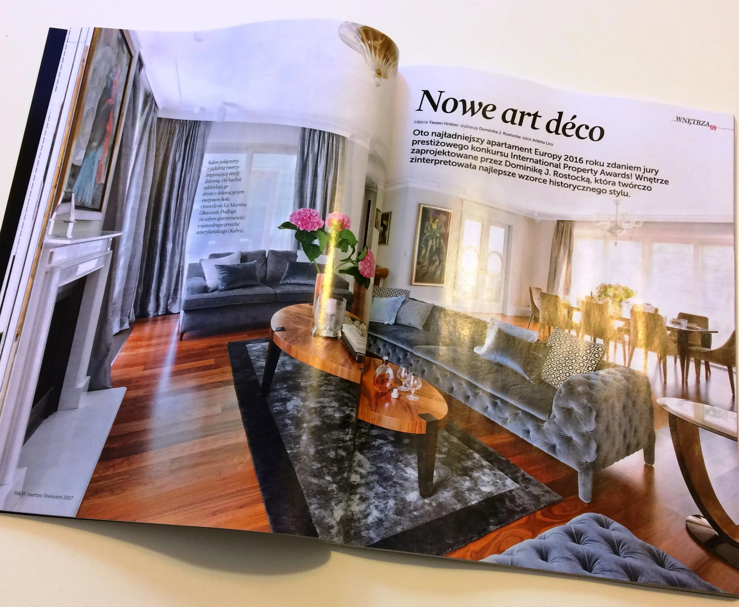 EUROPE’S MOST BEAUTIFUL APPARTMENT IN "HOME AND INTERIOR"