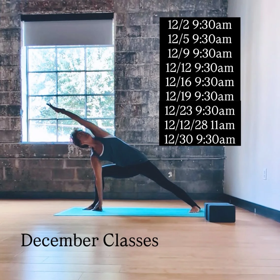 Come take class this month! I&rsquo;ve added a rare Sunday class on the 28th. Classes are in person and online, signup in bio or @yogamechanics website.