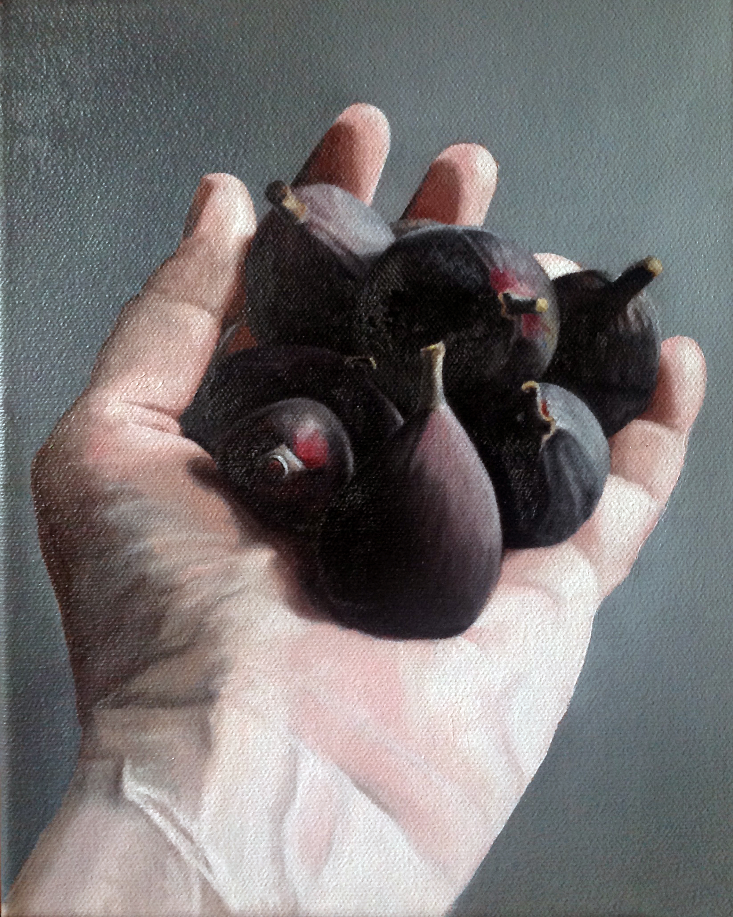 Good Fruit, Oil on Canvas, 8" x 10"