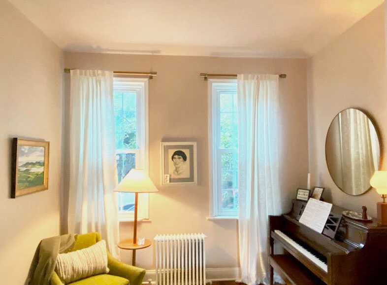 Reading and Piano Nook