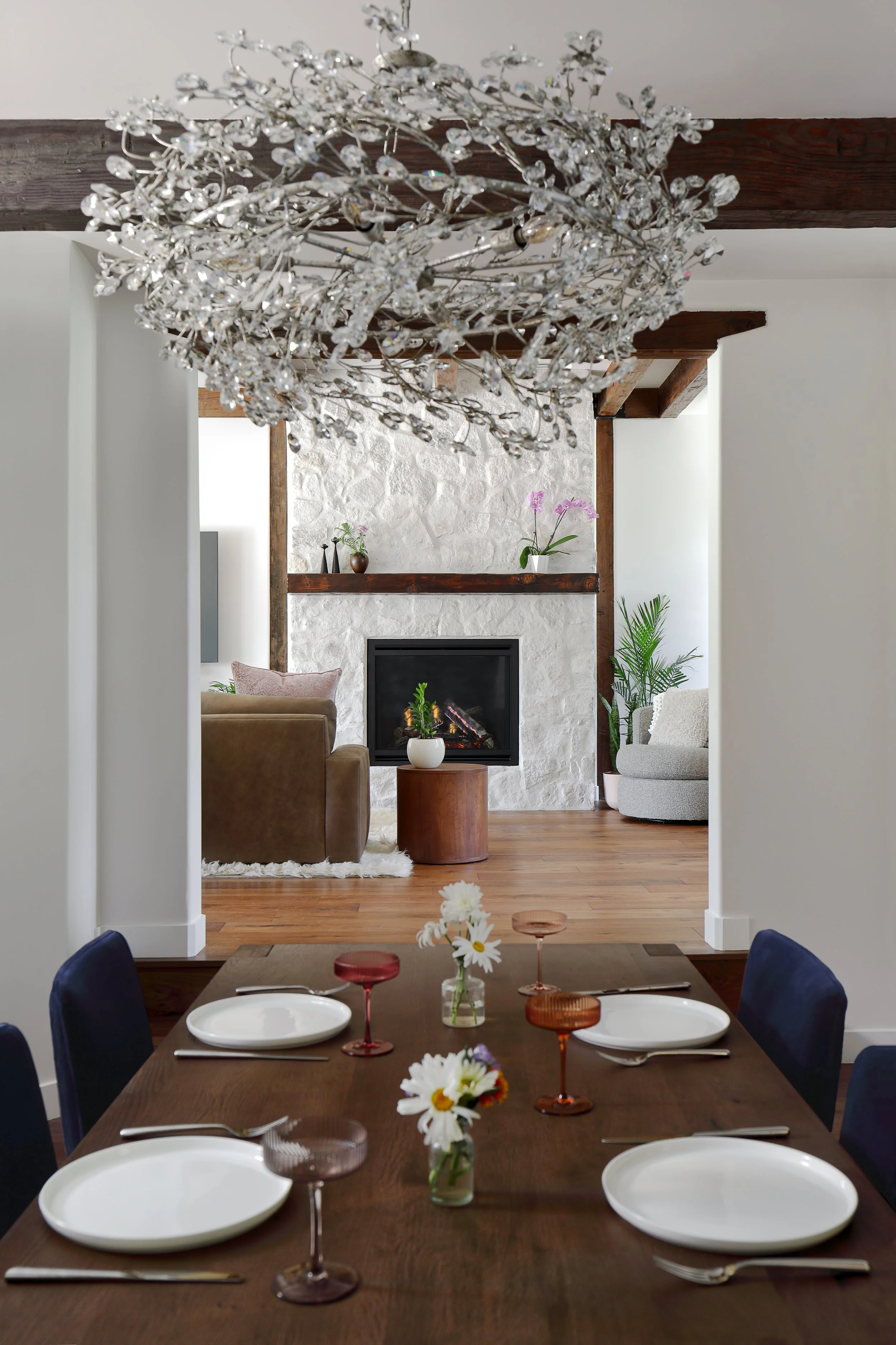 Dining Room into Living Room