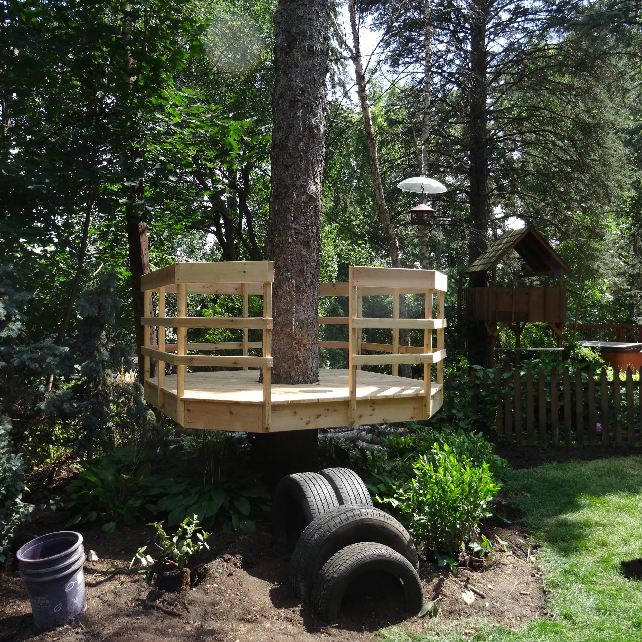 Backyard Tree House