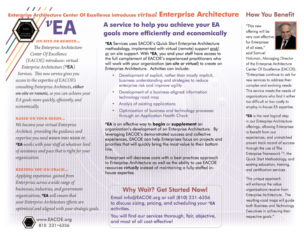 Virtual Enterprise Architecture Services