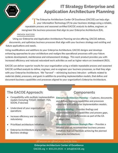 IT Strategy Enterprise and Application Architecture Planning