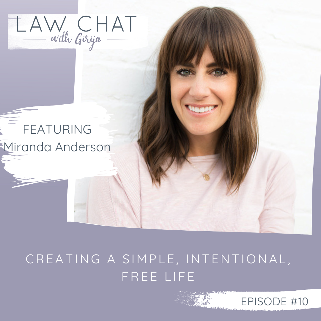 LAW CHAT | Miranda Anderson