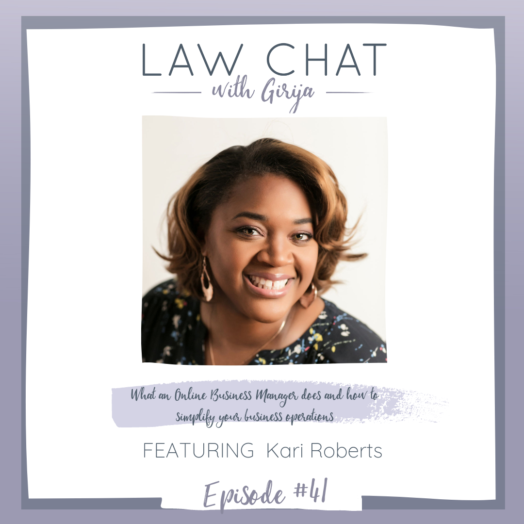 LAW CHAT | Kari Roberts