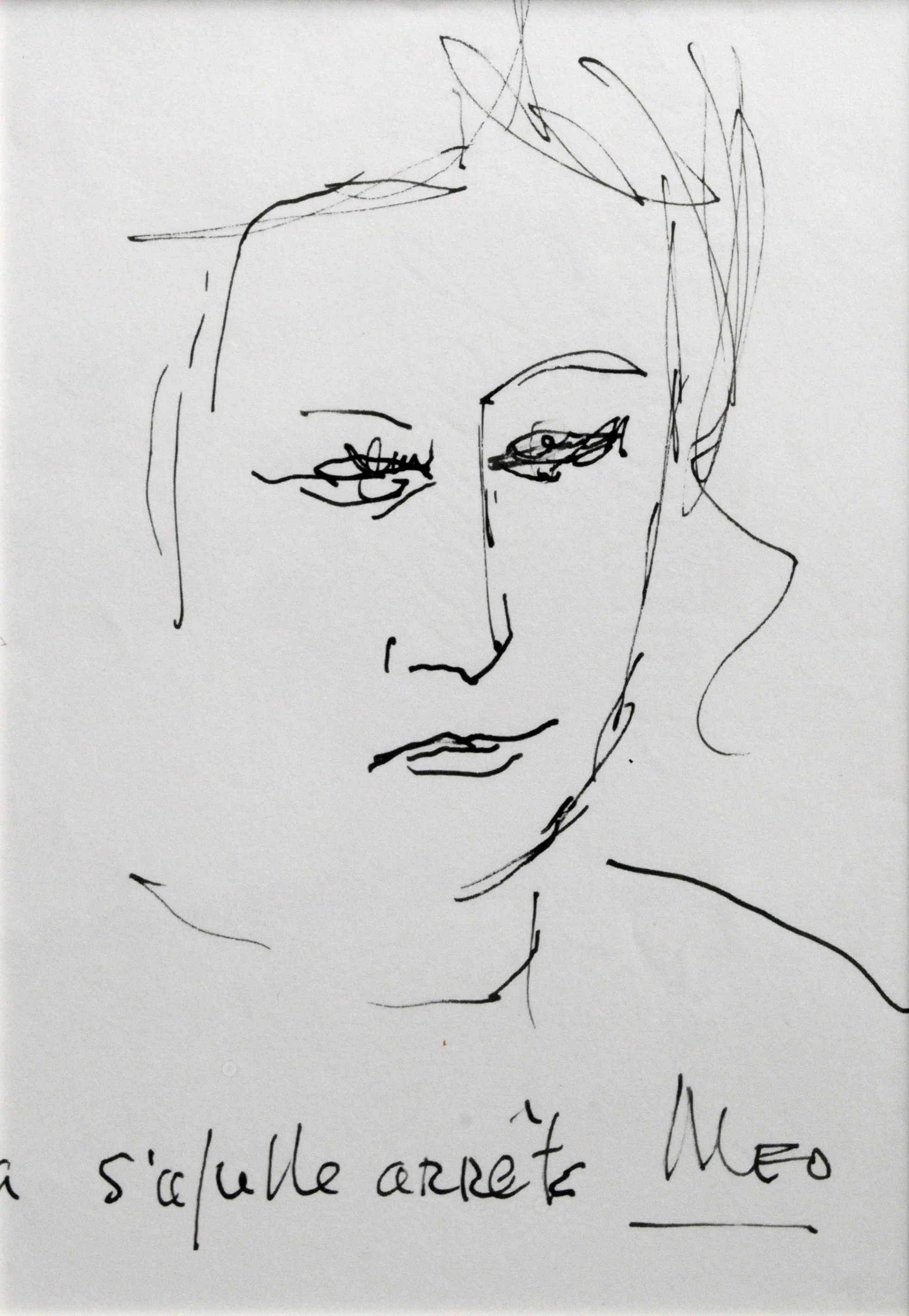 Drawing Of A Face - 6.5”x4.5”, $400
