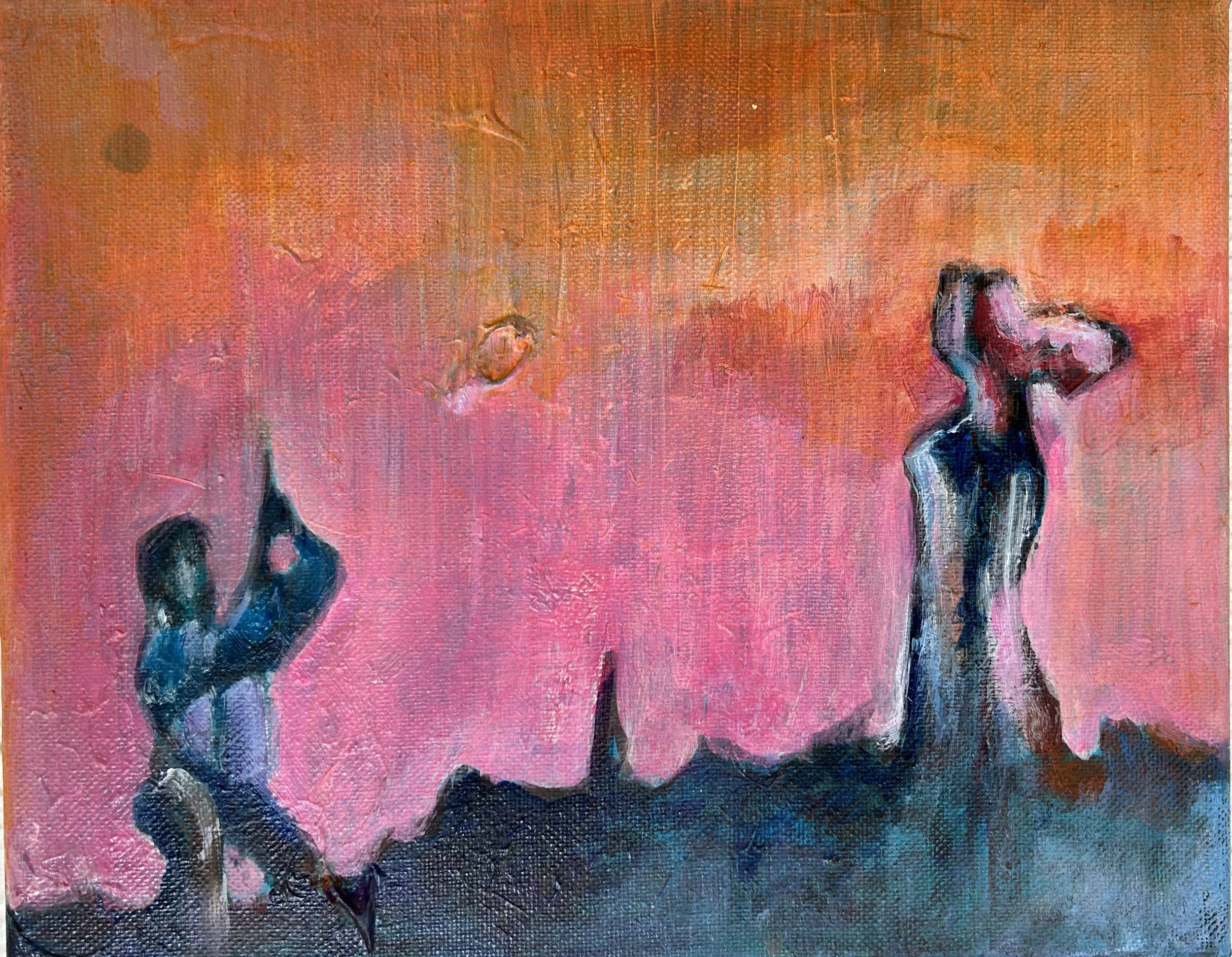 Parlee Beach Sunset, 2025, 8" x 10", Acrylic on Canvas, $250