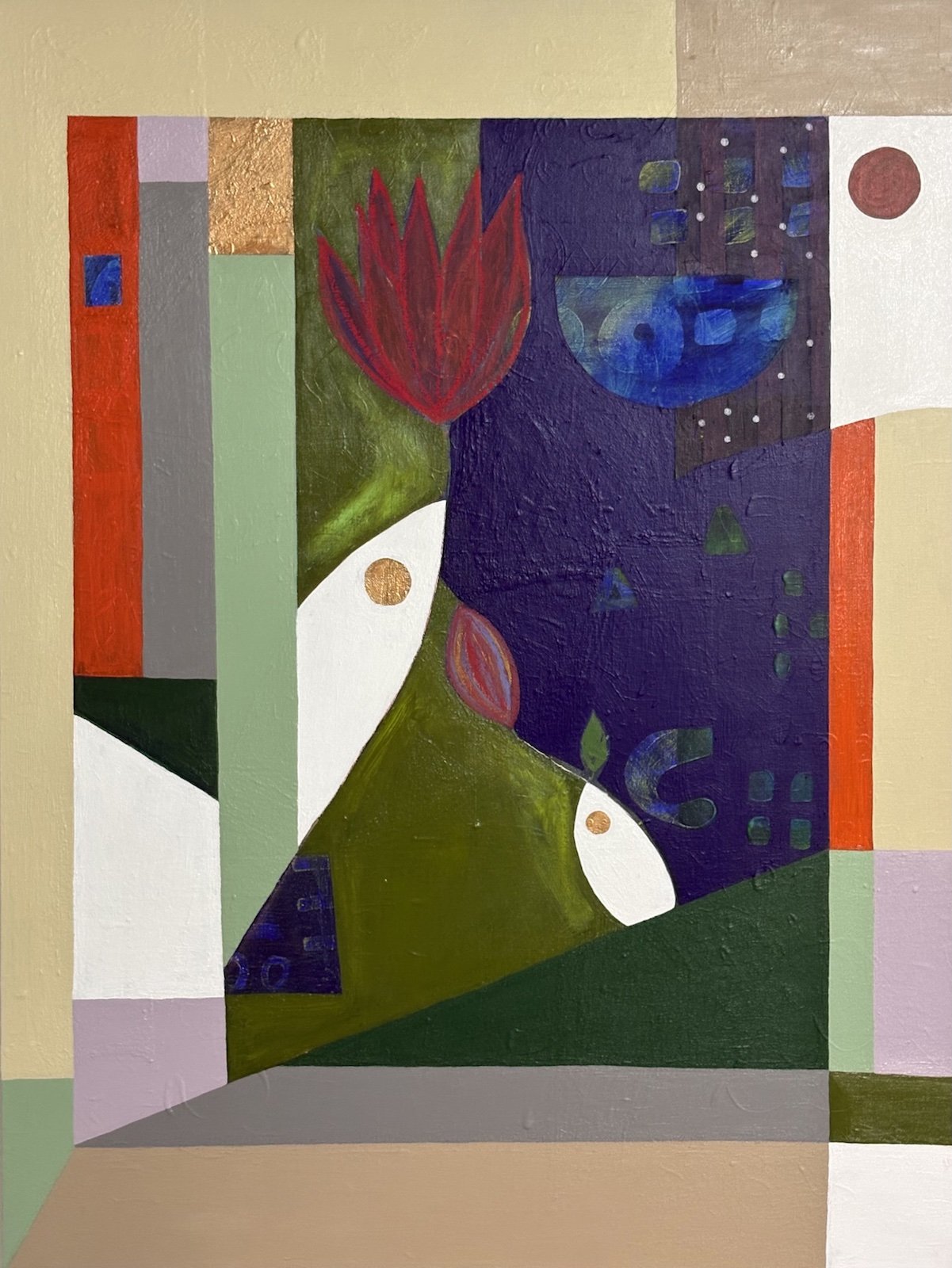 The Luminous Moment, 30” x 40”, $1800