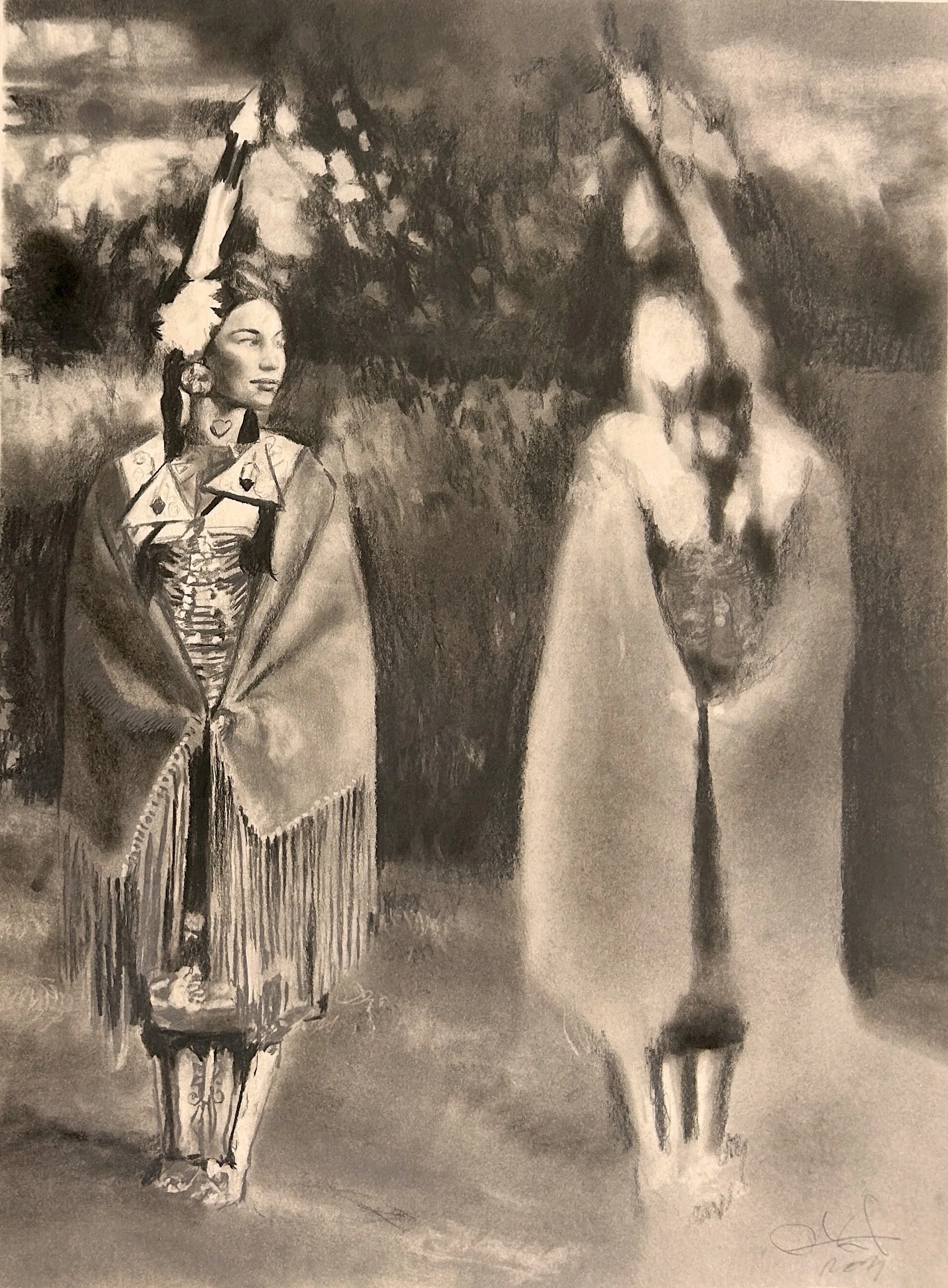 Pan Pastel on Paper