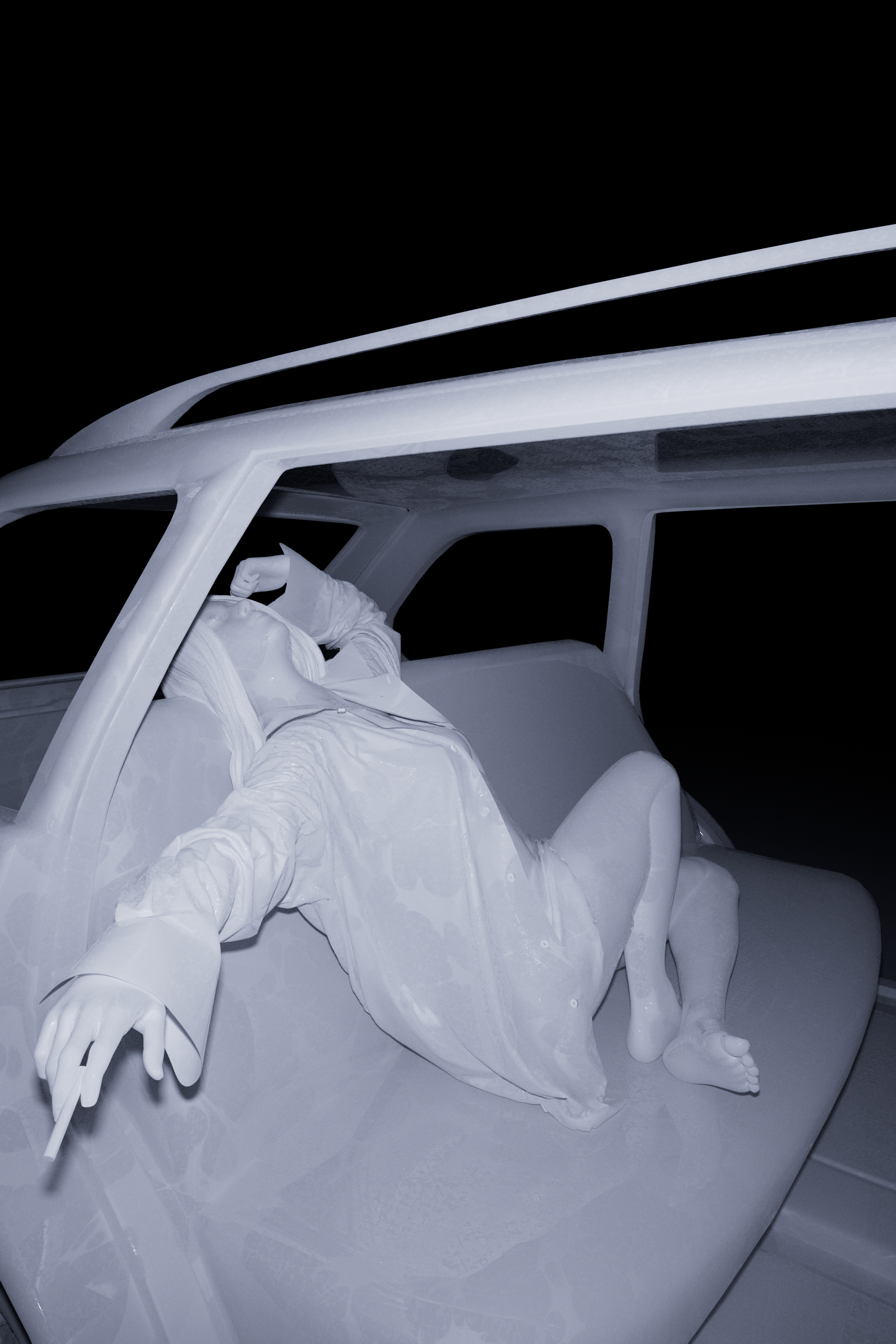 Woman in Car