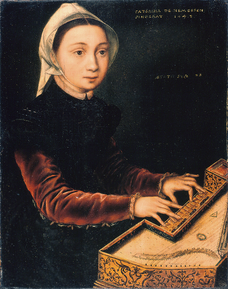 Girl at the Virginal, 1548 (Credit: Wallraf-Richartz-Museum )