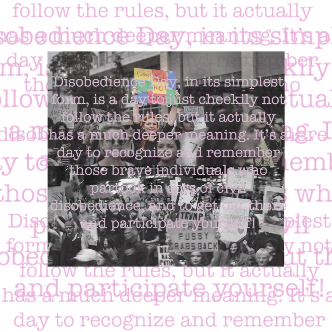Well-Behaved Women Seldom Make History- Celebrating Disobedience Day.png