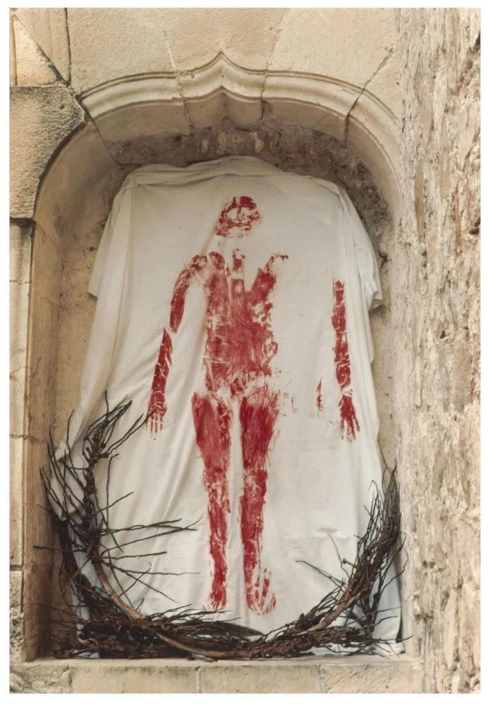 Credit: Ana Mendieta, Silueta Series (1973-1977), MCA Chicago