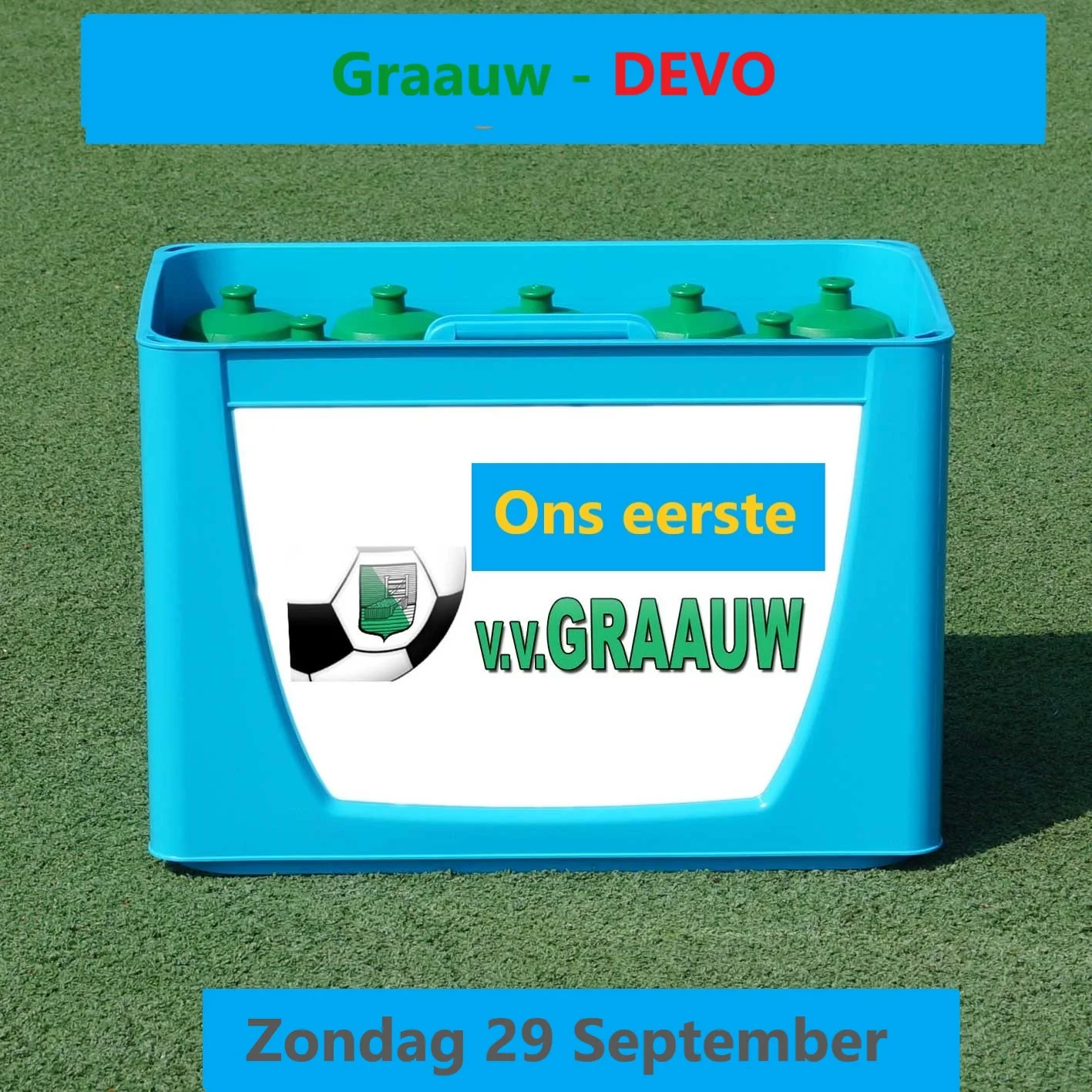 Mannetjesputters nipt onderuit!