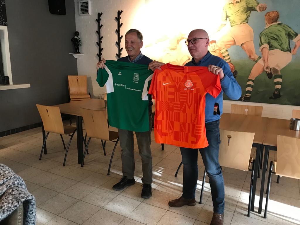 Ook VV Graauw hangt in Zeist!